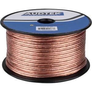 Main product image for Audtek SPWA-18-100 100 ft. 18 AWG CCA Speaker Wire 100-032